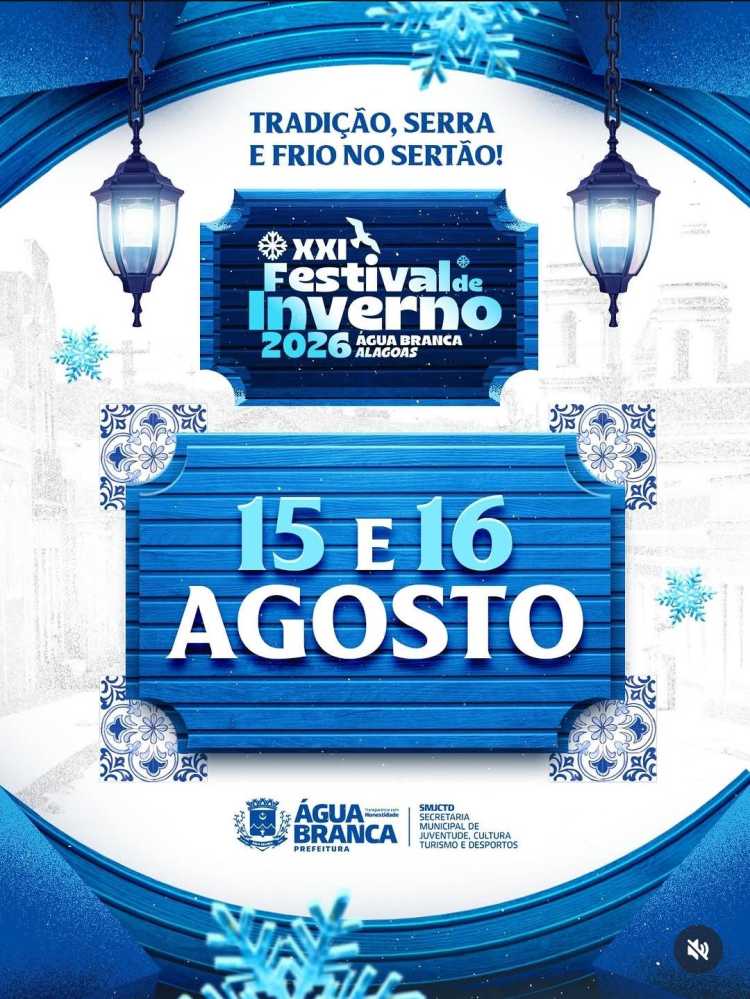 XXI Festival de Inverno de Água Branca (2026)