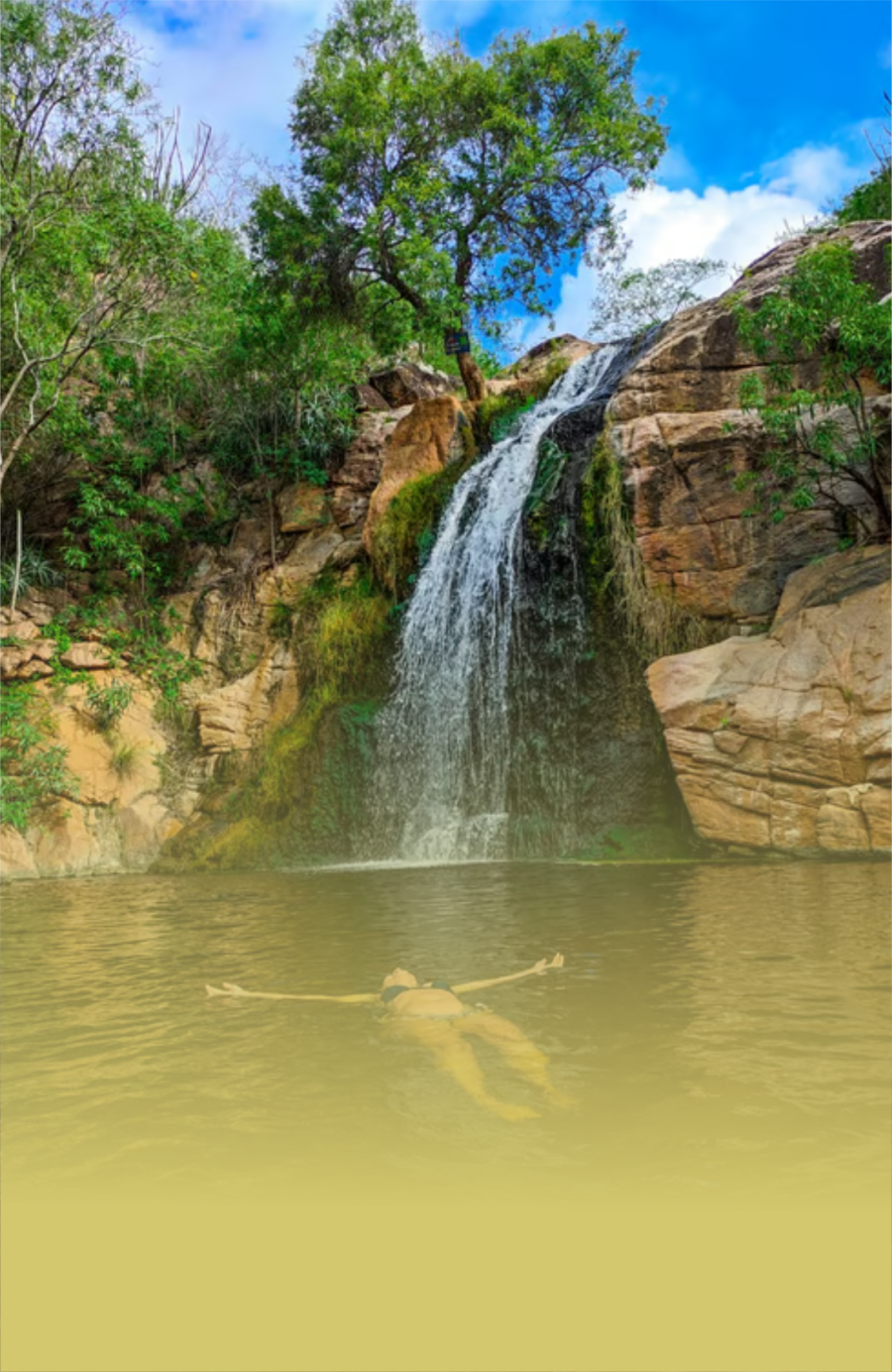 Cachoeira do Lajedão!